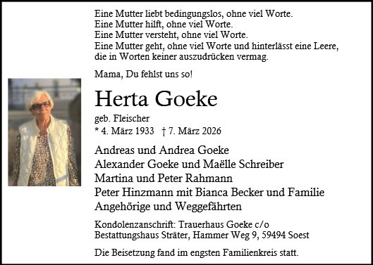 Herta Goeke