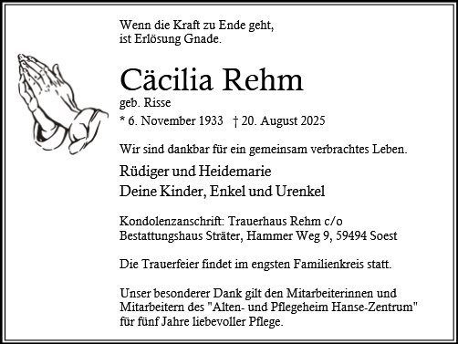 Cäcilia Rehm