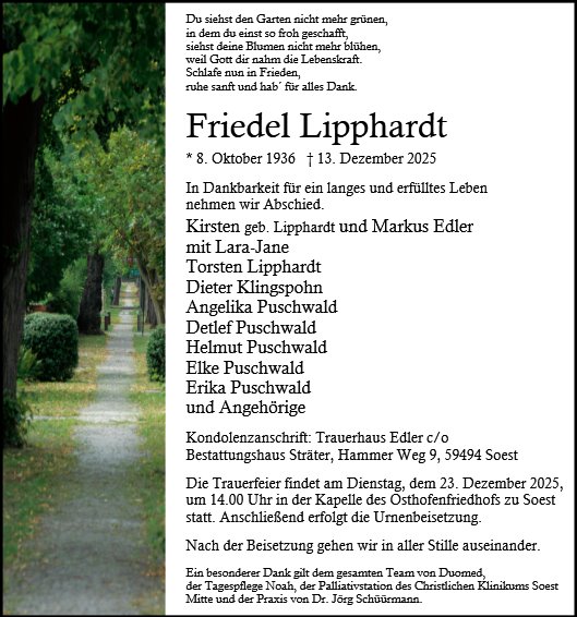 Friedel Lipphardt