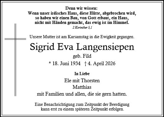 Sigrid Langensiepen
