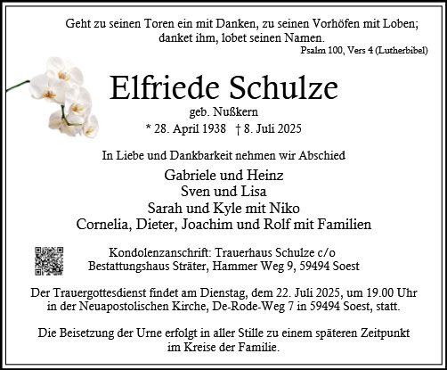 Elfriede Schulze