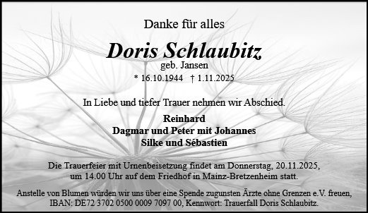Doris Schlaubitz