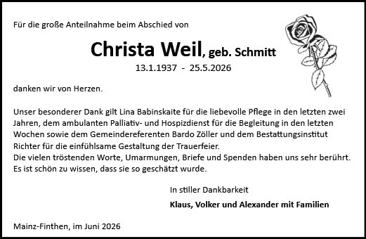Christa Weil
