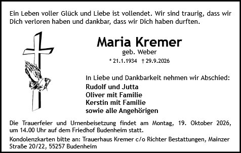 Maria Kremer