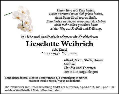 Lieselotte Weihrich