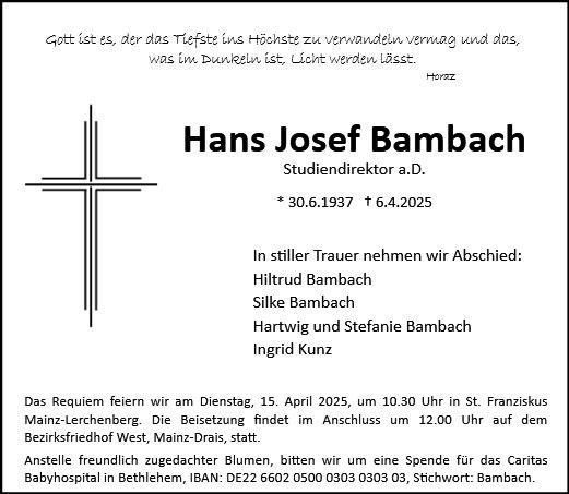 Hans Josef Bambach