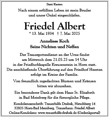Friedel Albert