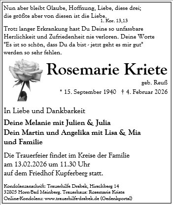 Rosemarie Kriete
