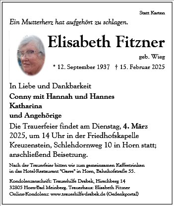 Elisabeth Fitzner