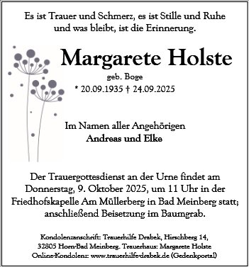 Margarete Holste