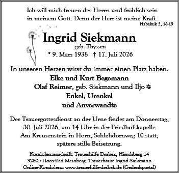 Ingrid Siekmann