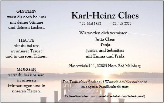 Karl Heinz Claes