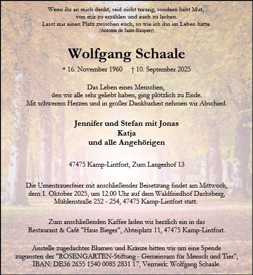 Wolfgang Schaale