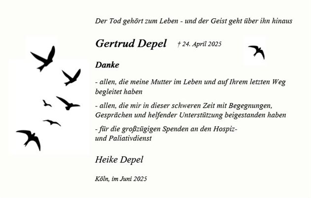 Gertrud Depel