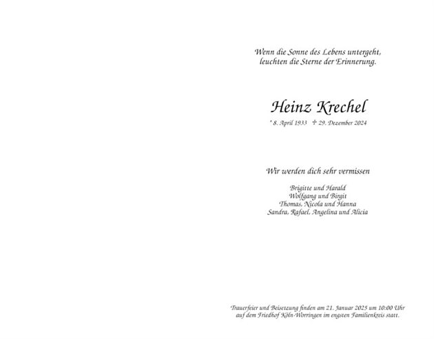 Heinz Krechel