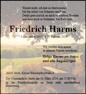 Friedrich Harms