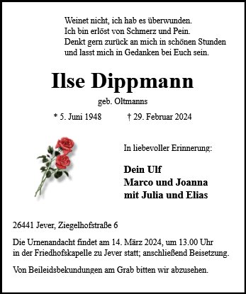 Ilse Dippmann