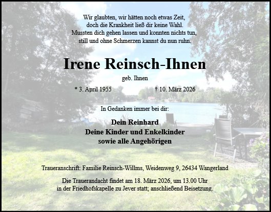 Irene Reinsch-Ihnen