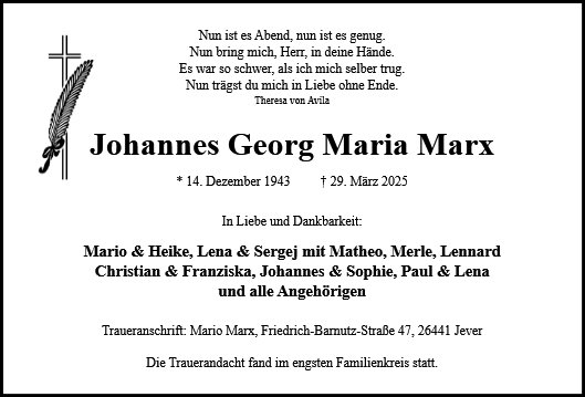 Johannes Marx