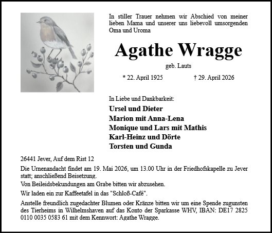 Agathe Wragge
