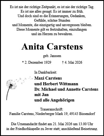Anita Carstens