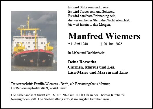 Manfred Wiemers