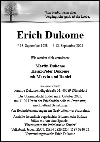 Erich Dukome