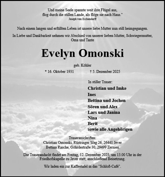 Evelyn Omonski