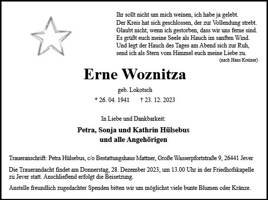 Erne Woznitza