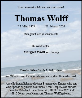 Thomas Wolff