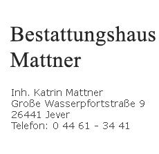 Bestattungshaus Mattner Inh. Katrin Mattner