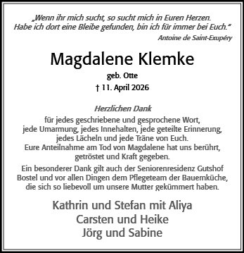 Magdalene Klemke