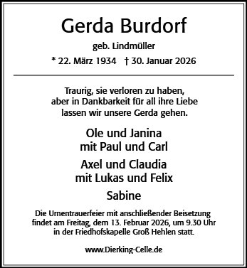 Gerda Burdorf
