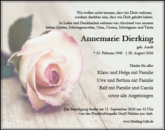 Annemarie Dierking