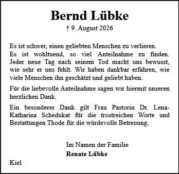 Bernd Lübke