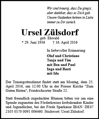 Ursel Zülsdorf