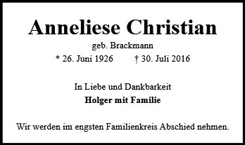 Anneliese Christian