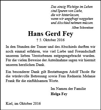 Hans Gerd Fey