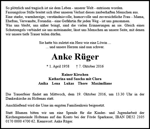 Anke Rüger