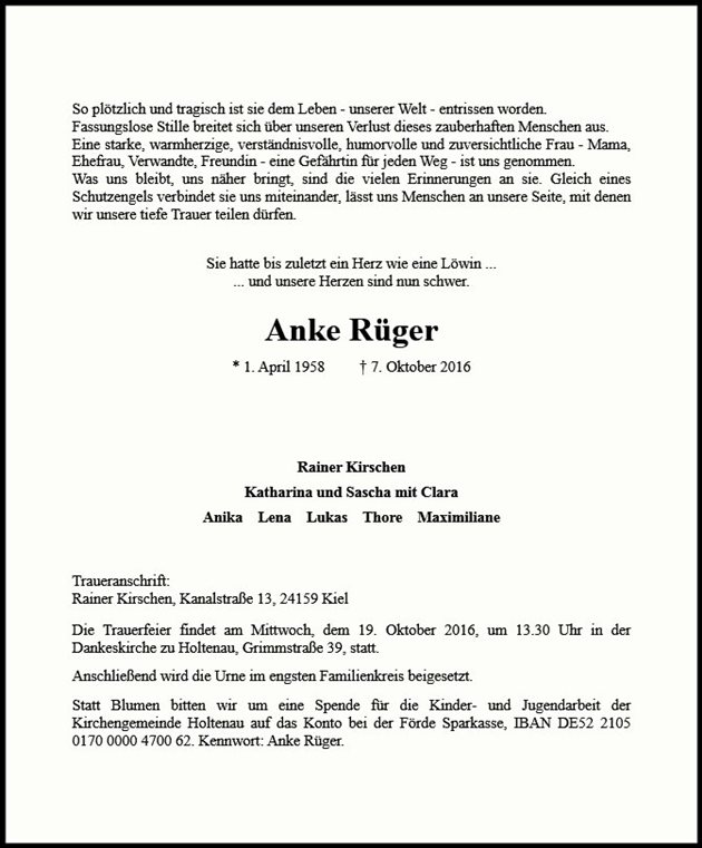 Anke Rüger