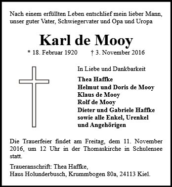 Karl de Mooy