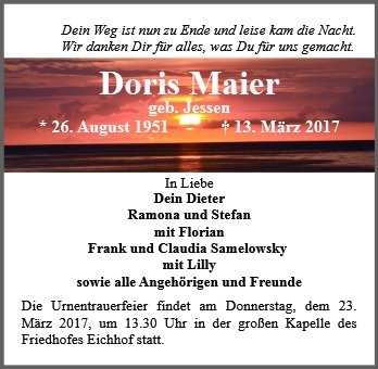 Doris Maier