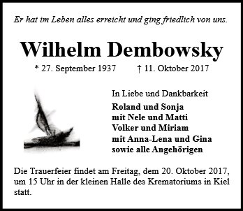 Wilhelm Dembowsky
