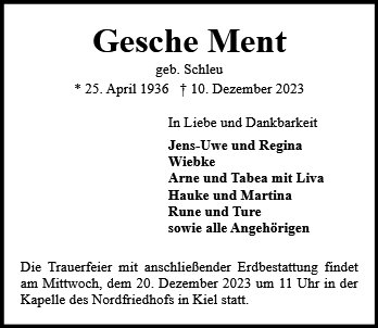 Gesche Ment