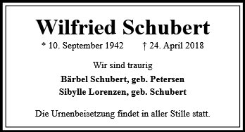 Wilfried Schubert