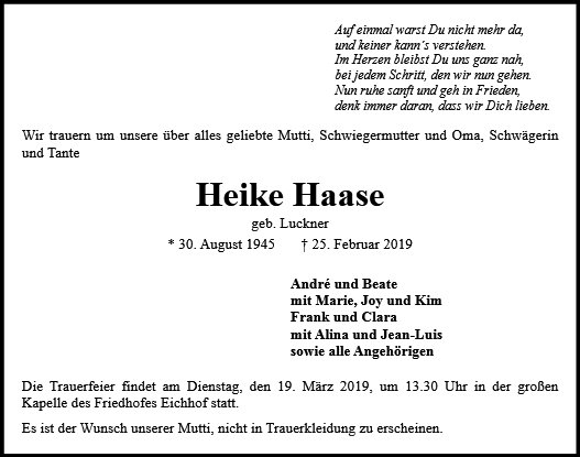 Heike Haase