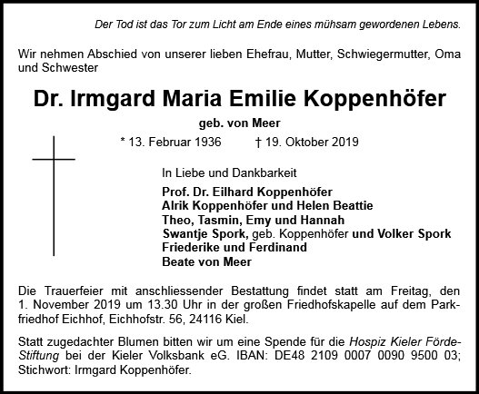 Irmgard Koppenhöfer