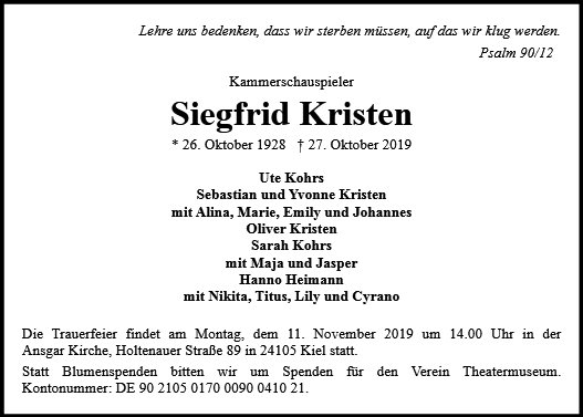 Siegfrid Kristen
