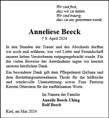 Anneliese Beeck