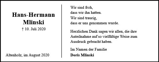 Hans-Hermann Mlinski
